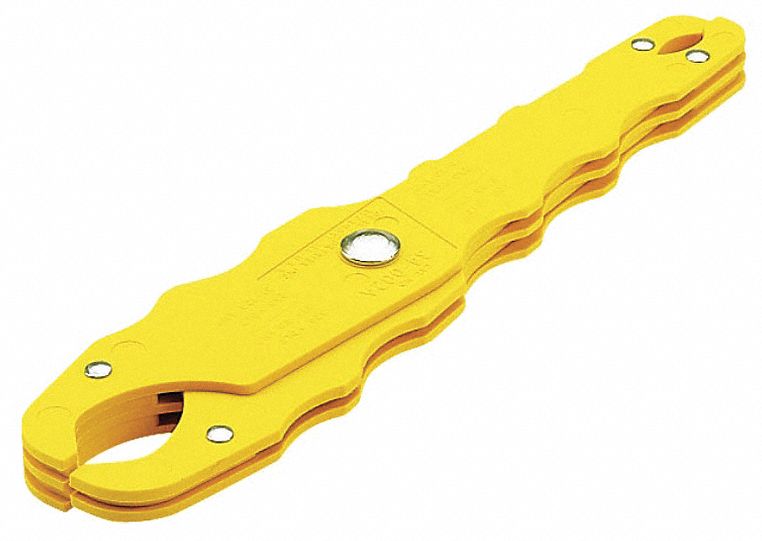 Safe-T-Grip Fuse Puller, Med, 7-1/2 In, Ylw