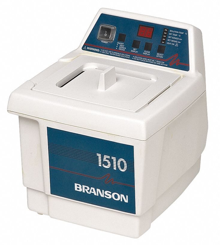 Ultrasonic Cleaner w/DTH, 0.5 gal, 99 min