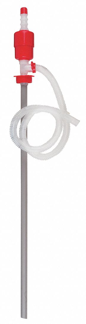 Siphon Pump, 5GPM, HDPE, 32 1/2 In