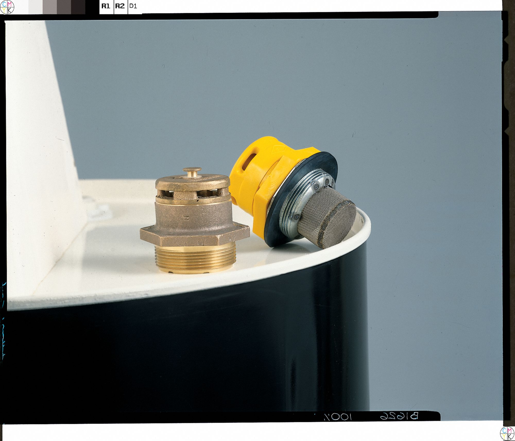 DRUM VENT, DUAL ACTION, BRASS