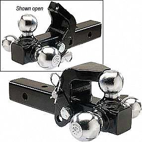 Triple Ball Mount, with Pintle Hook