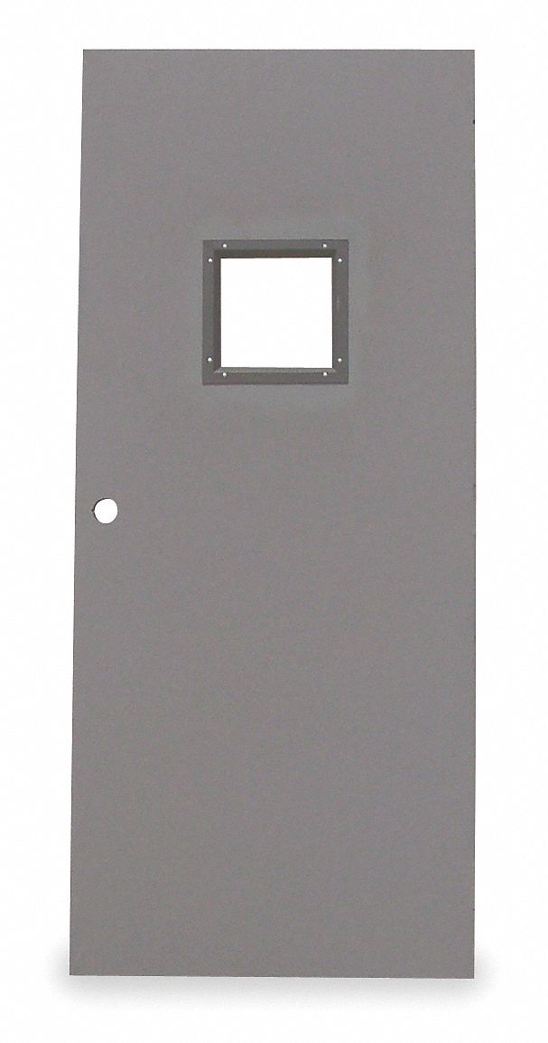 Hollow Door With Glass, Type 3, 84 x 36 In
