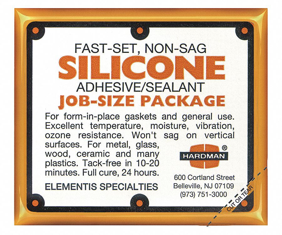 Silicone, One Time Use, 3.5g, Pk 10