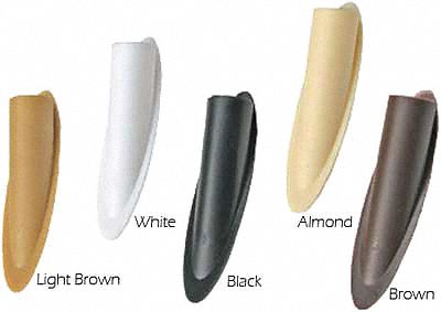 LT BROWN PLASTIC PLUGS 50