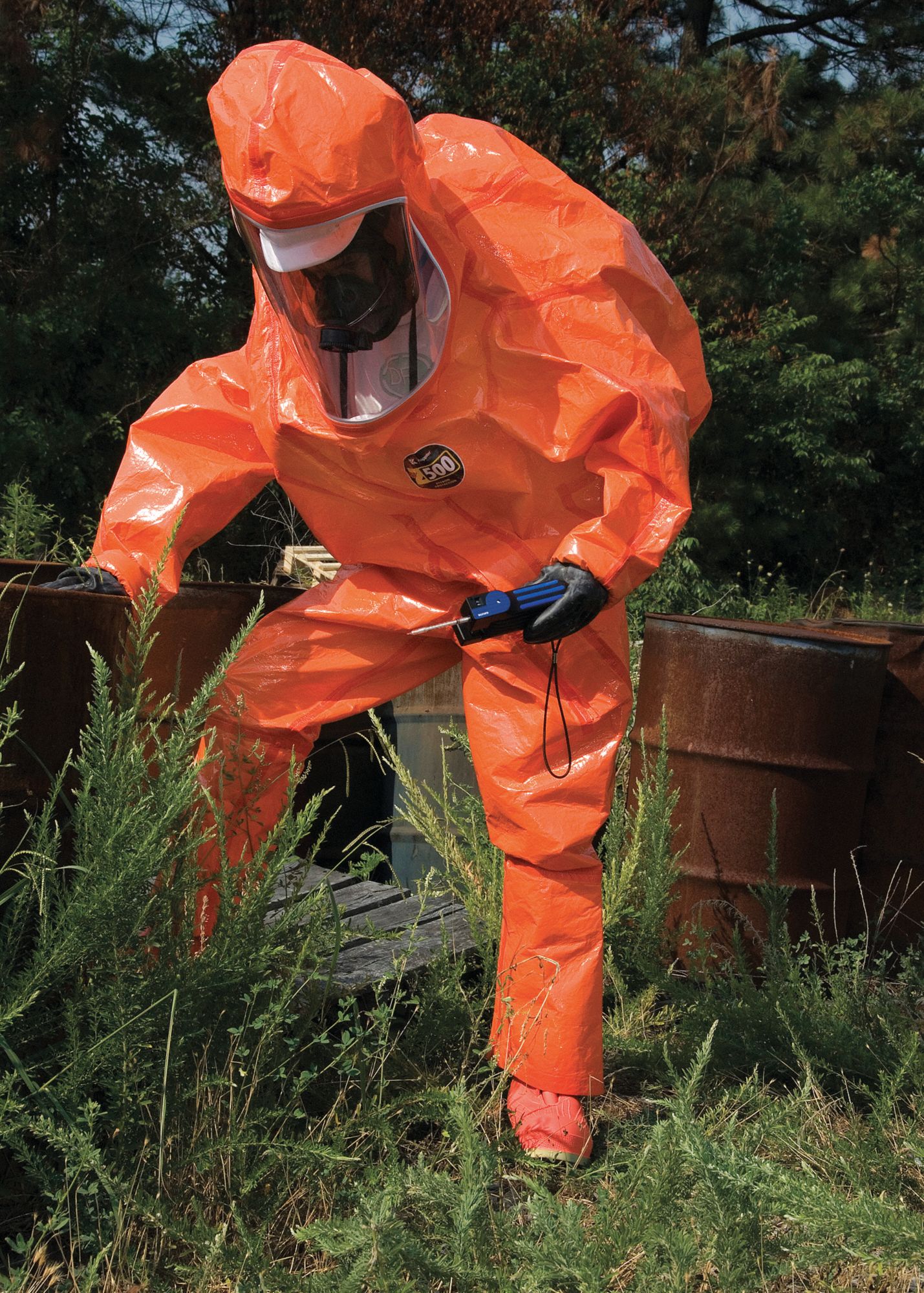 Encapsulated Suit, 4XL, orange, Zytron 500