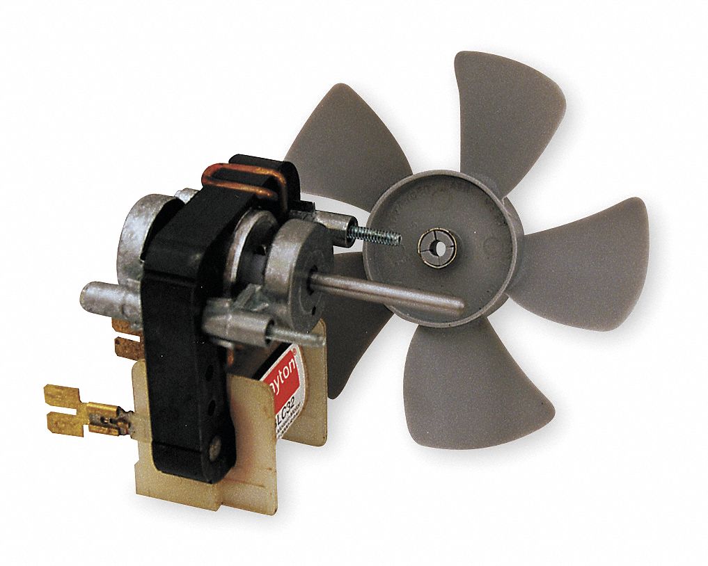 C-Frame Motor, Shaded Pole, 1-1/2 In. L