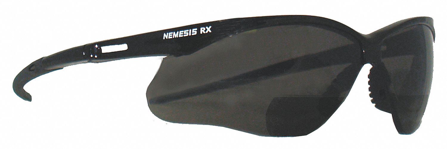 Reading Glasses, +2.0, Smoke, Polycarbonate