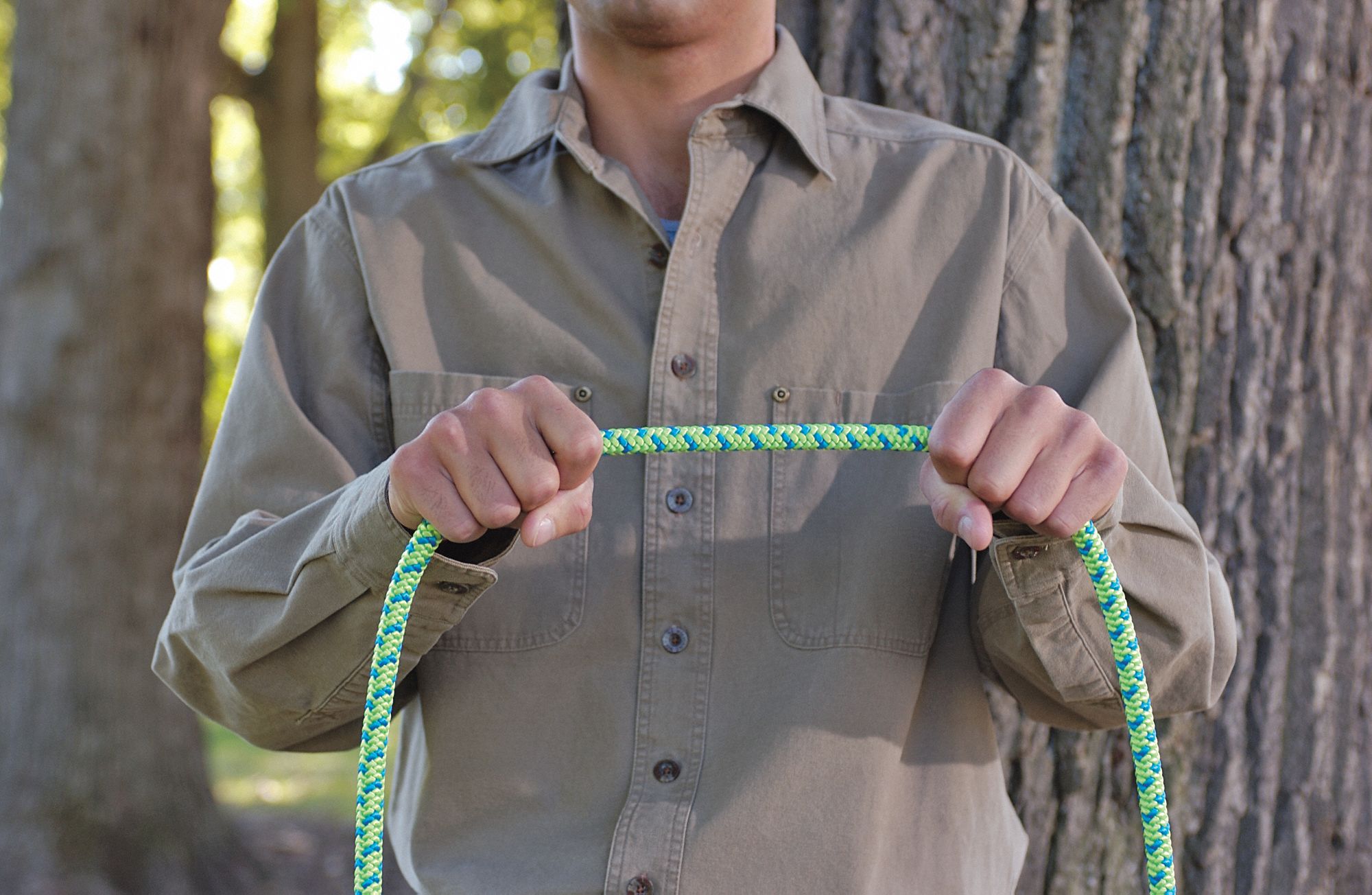 Climbing Rope, PES, 7/16 In. dia., 150 ft L