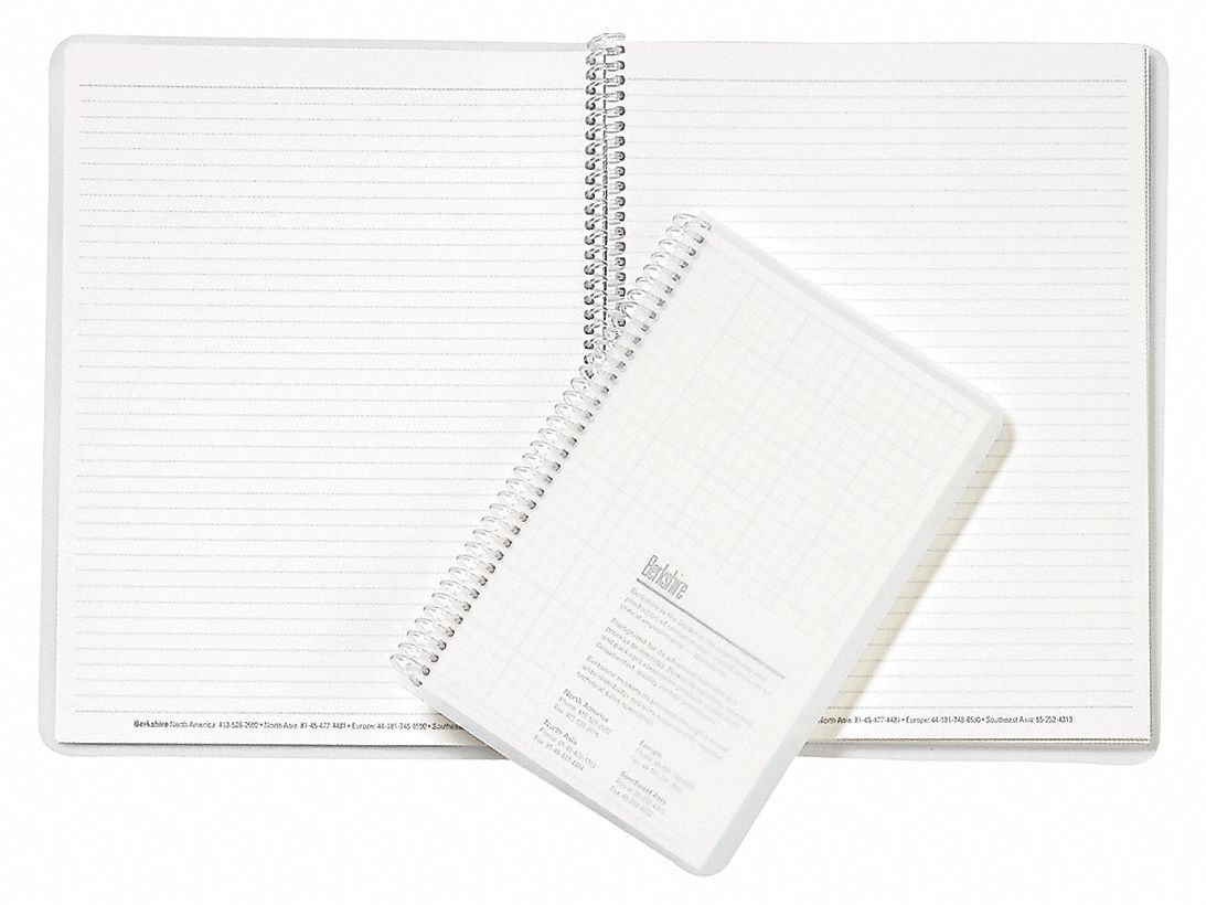 Cleanroom Notebook, 5.5 In. x 8.5 In.