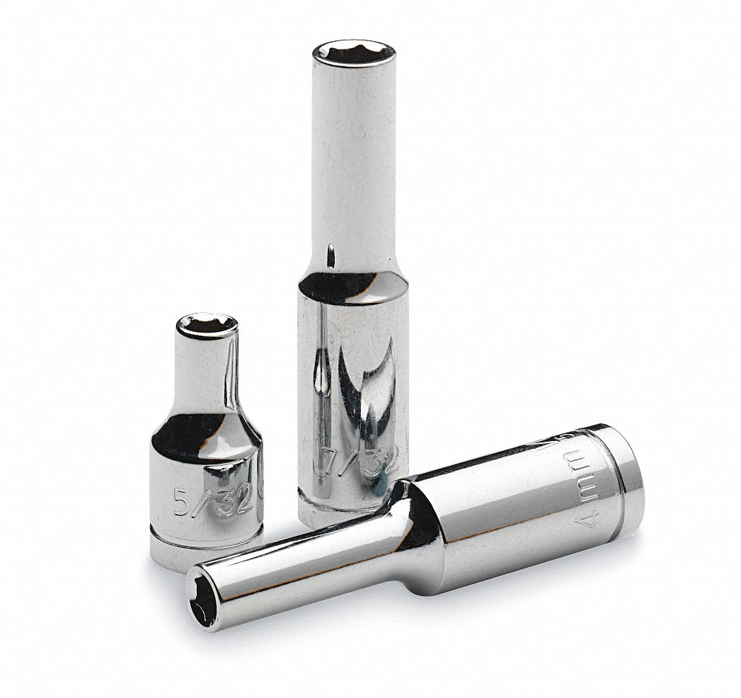 Socket, Std, 3/8Dr, 21mm, 6 Pt, Chrome