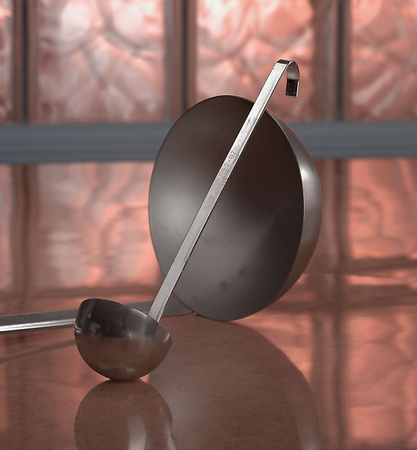 Ladle 2 Oz, 9 7/8 In, 304SS