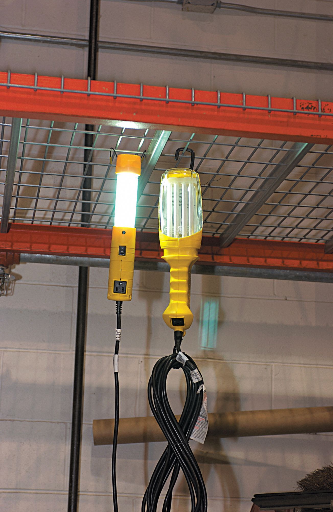 Work Light Fluorescent with 50 ft. Cord