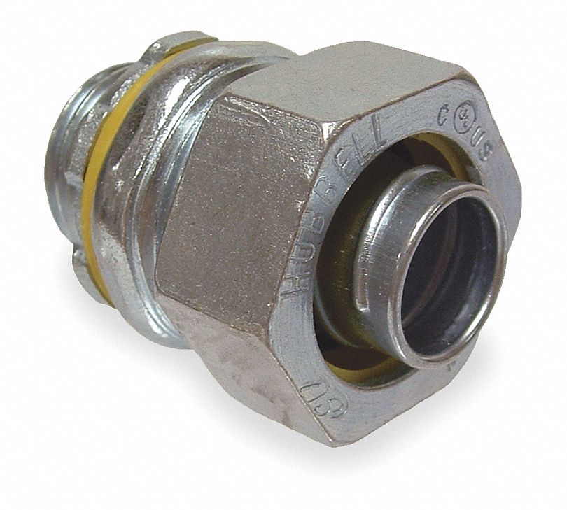 Straight Connector, 1.25 In, Non Insulated