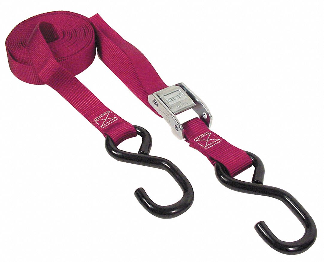 Tie-Down, Cam Buckle, 15 ft x 1 In, 400 lb