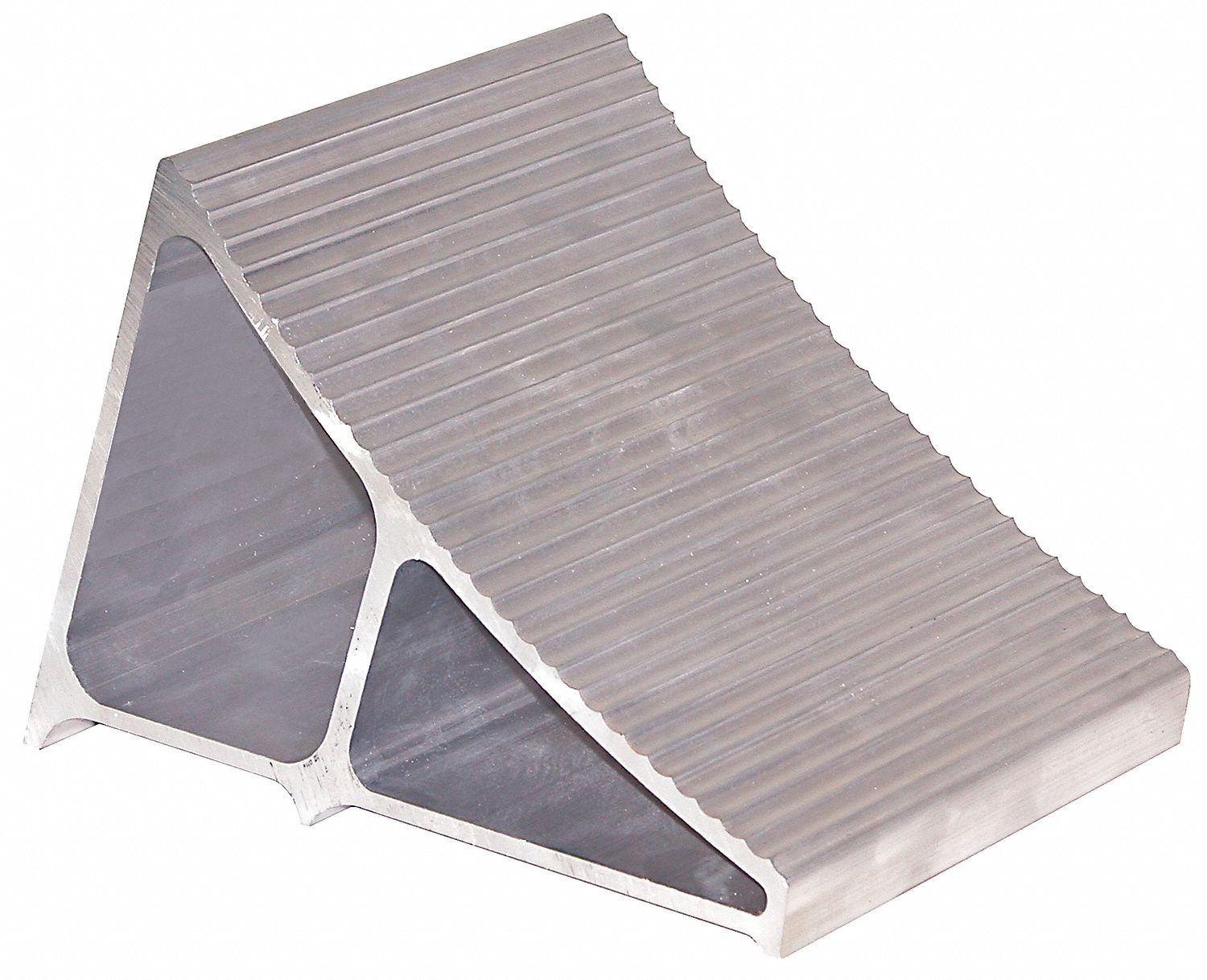 Wheel Chock, Aluminum, 6 In H