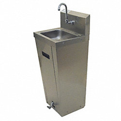 ADVANCE TABCO Hand Sink,Flor,15-1/4 In. L,17-1/4 In. W - Hand Sinks ...