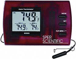 Digital Thermometer, -4 to 158 Degree F