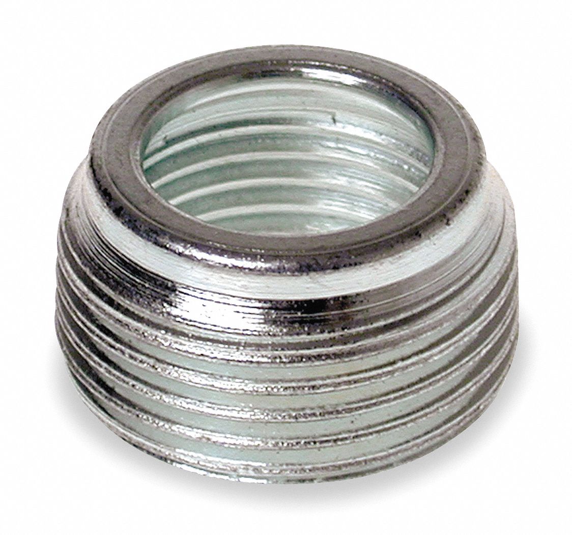 Bushing, Reducing, ZincPlatedSteel, 1 1/4In