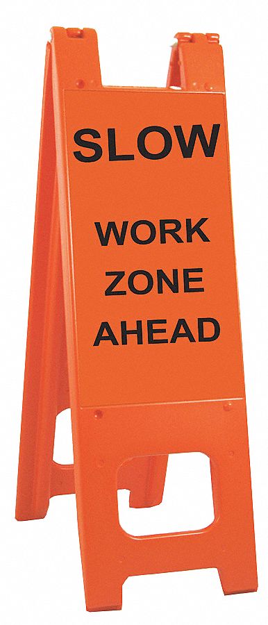 Barricade, Orange, 45 In. H, 13 In. W