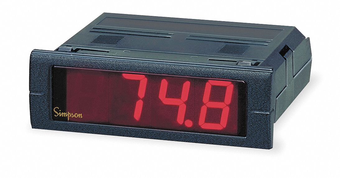 Digital Panel Meter, Temperature