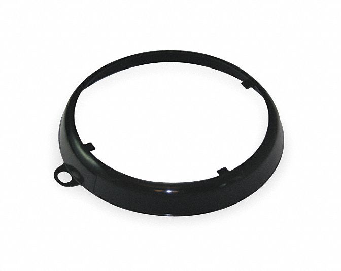 Color Coded Drum Ring, Gloss Finish, Black