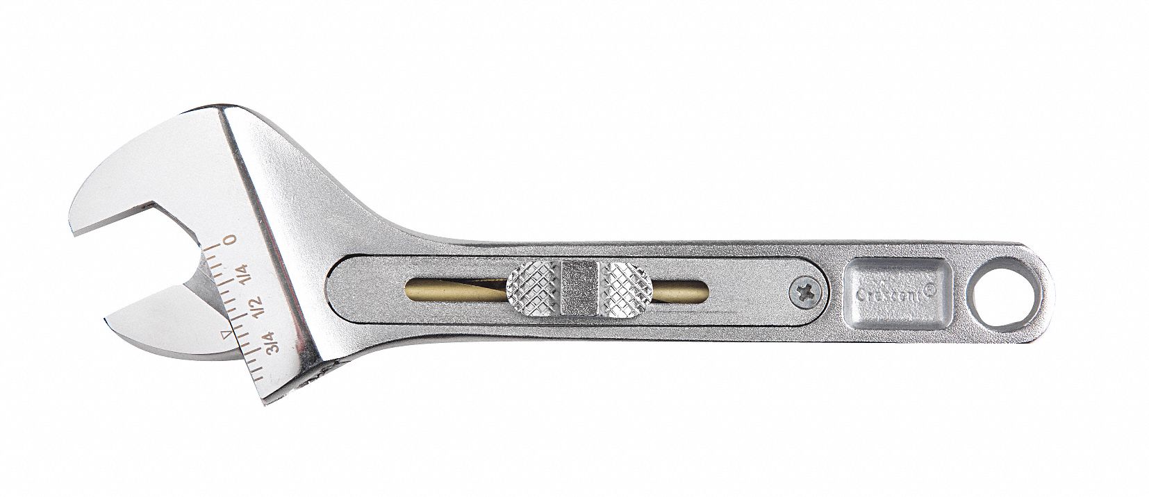 Adjustable Wrench, 6 in., Chrome