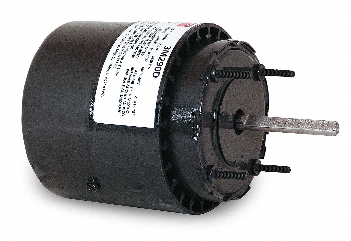 HVAC Motor, 2A, Sleeve, 2 In. L, Stud