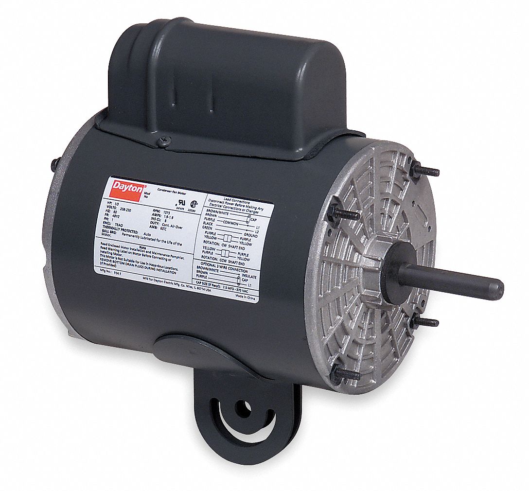 Motor, 1/4 HP, Yoke