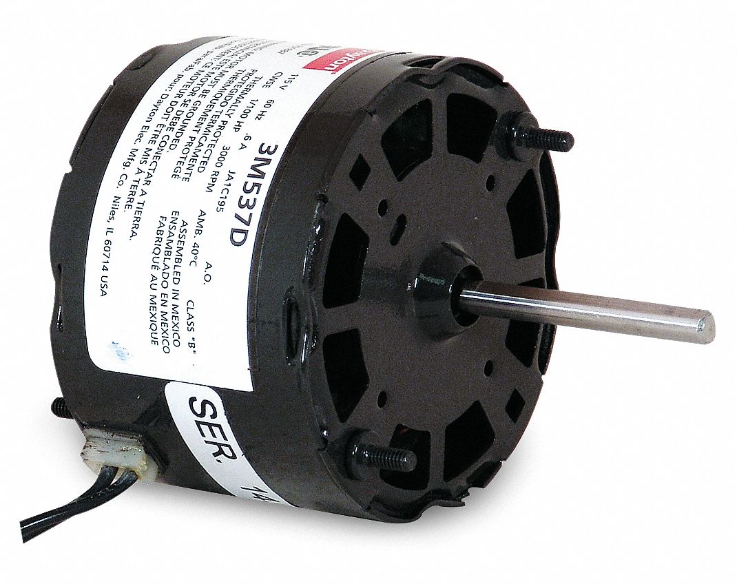 HVAC Motor, 0.7A, Sleeve, Auto, 2 In. L