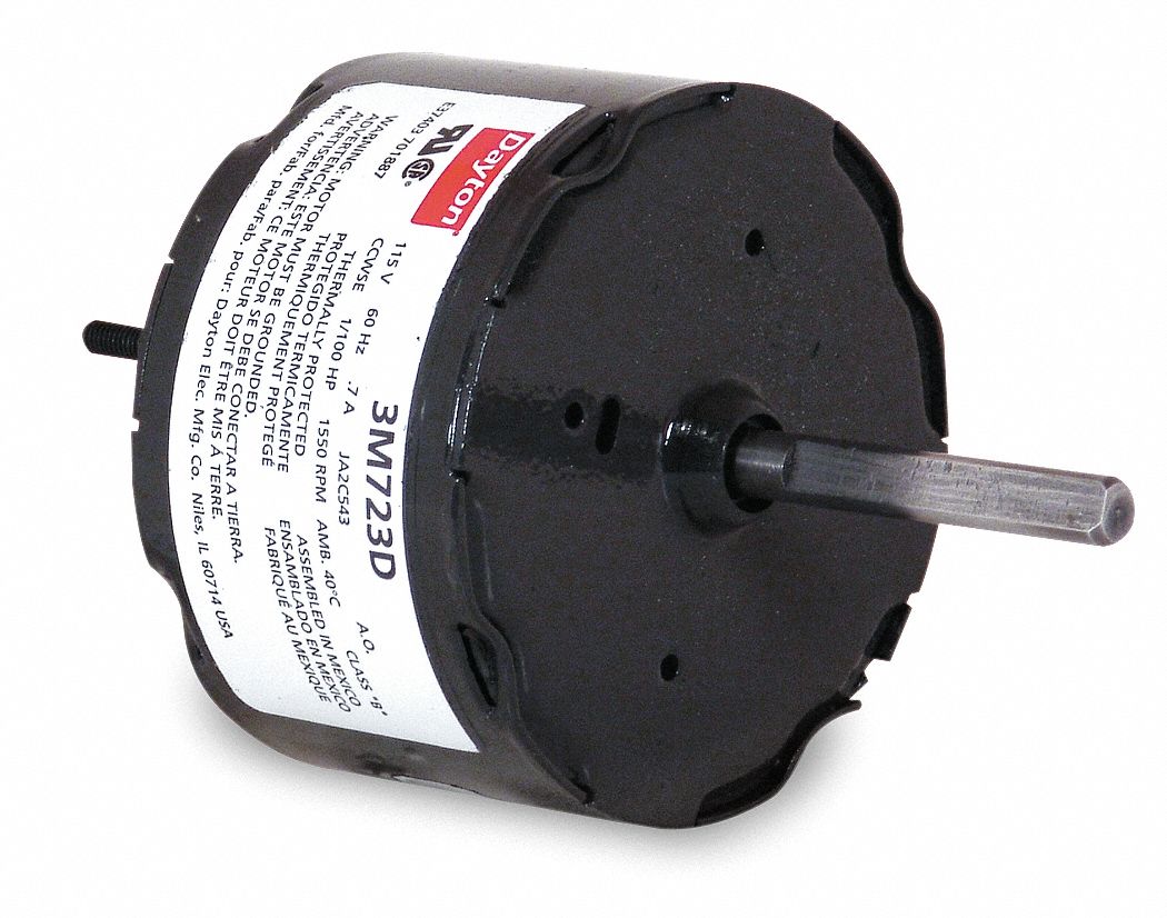 HVAC Motor, 0.7A, Auto, Sleeve, 2 In. L