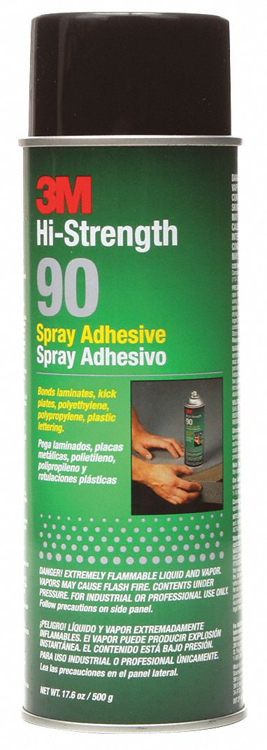 Adhesive, Spray, 24 oz., 17.6 oz. Net