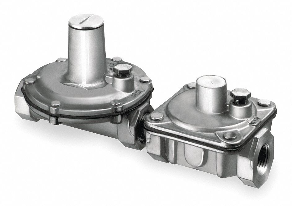 Line Gas Pressure Regulator, 3/4 In FNPT
