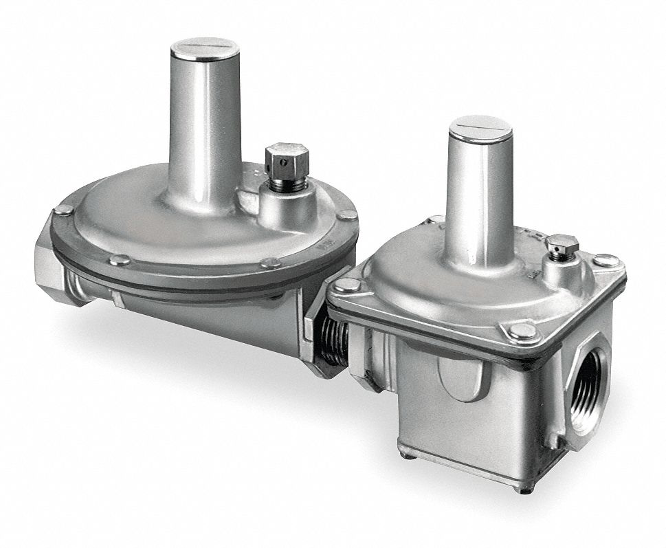 Line Gas Pressure Regulator, 3/4 In FNPT