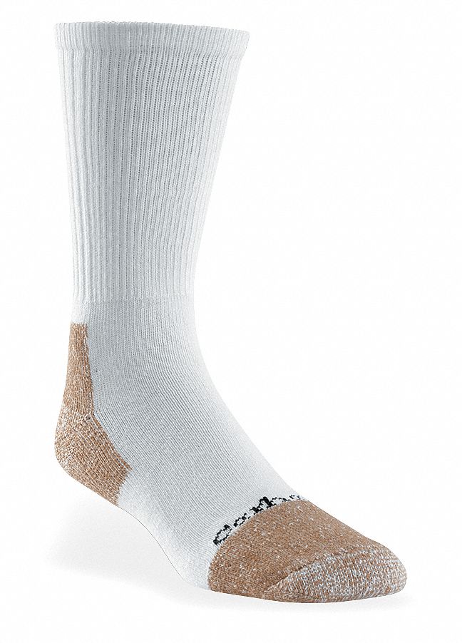 Outdoor, Socks, CRW, MEN, XL, Brown, 2, Pr