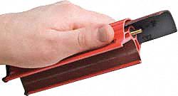 Sanding Sheet, 9x3-5/8 In, 80 G, AlO, PK10