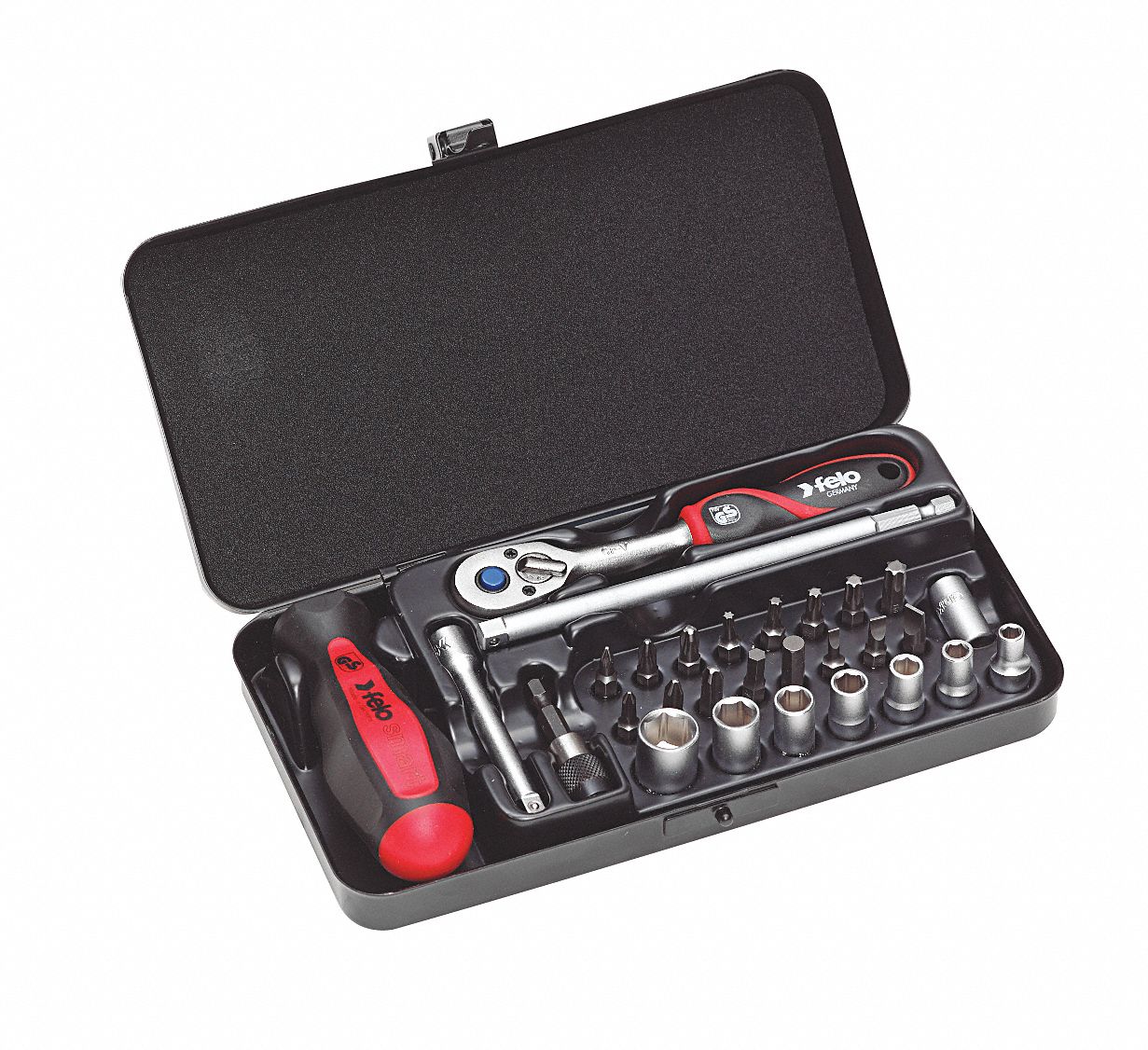 Screwdriver Socket Bit Set, 9 Pc