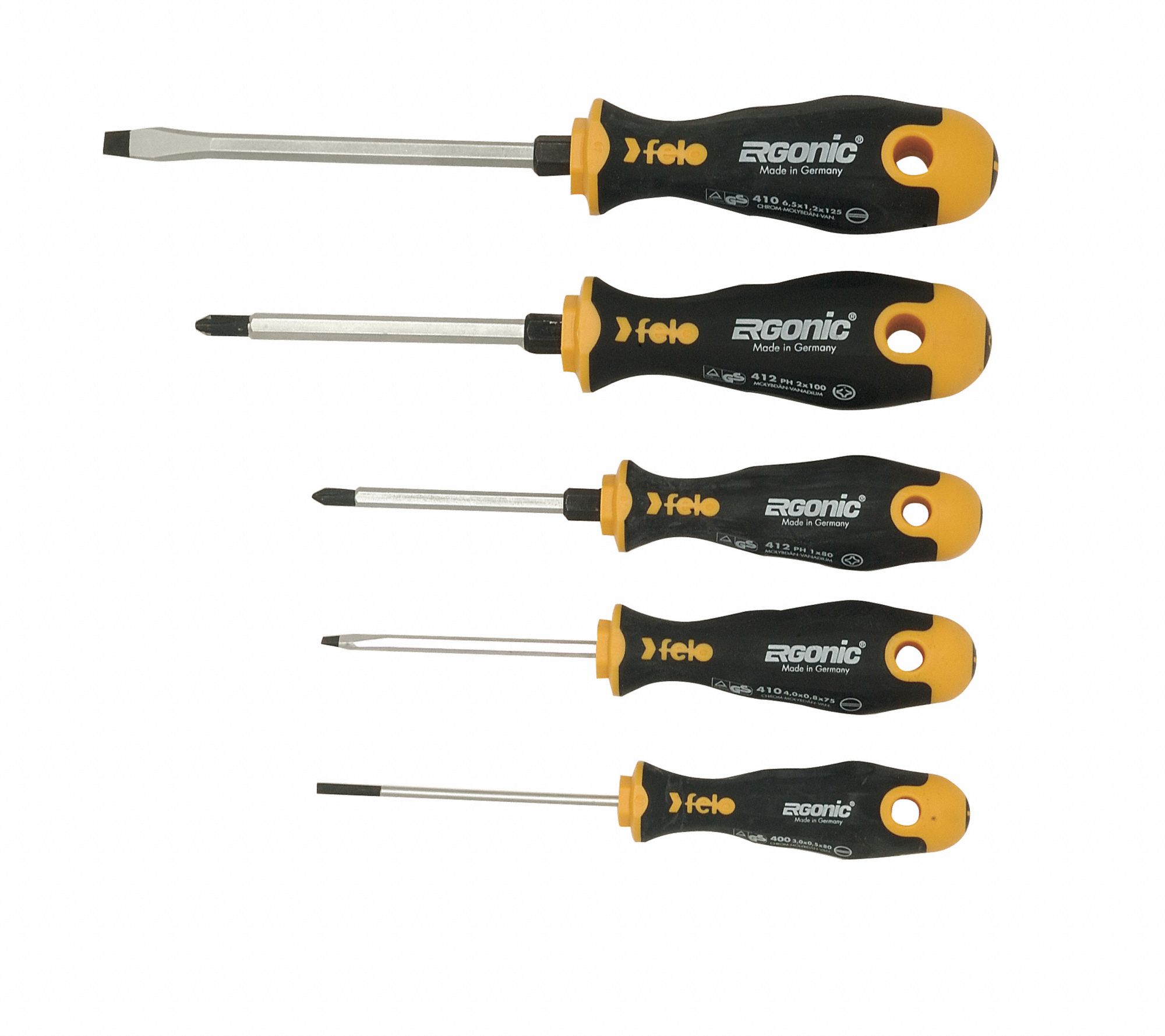 Combination Scredriver Set, 6 Pc