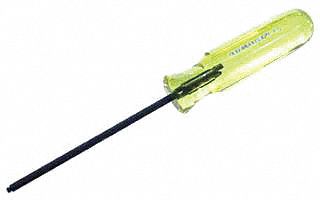 Square Ball Screwdriver, #0 x 3 1/2