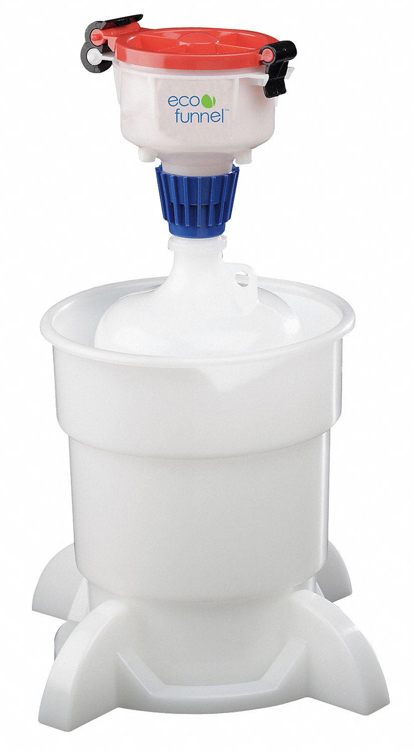 4 In Safety Funnel with Adaptor, 450 mL
