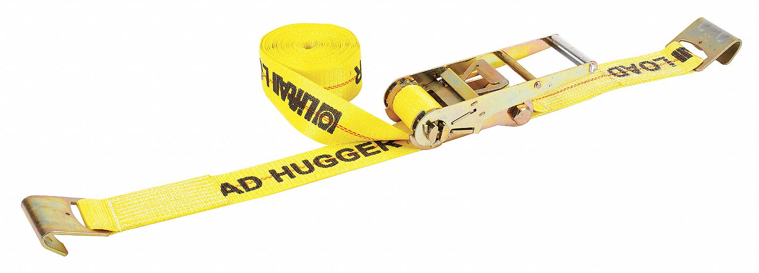 Tie-Down Strap, Ratchet, 30ft x 3In, 5000lb