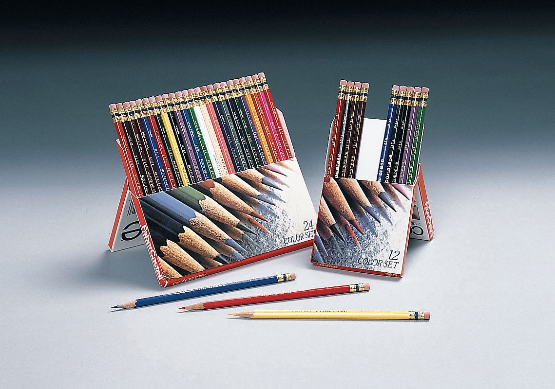 Colored Pencil, #2, Assorted, PK24