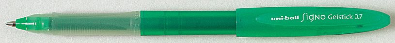 Gel Pen, Stick, Needle, Blue, PK 12