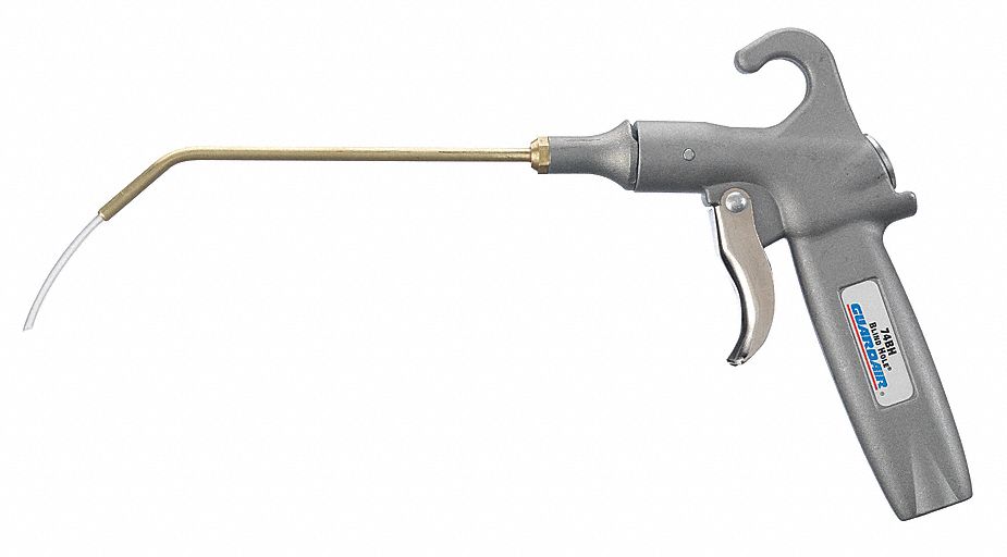Air Gun, 120 psi, 35 scfm, 14 In. L