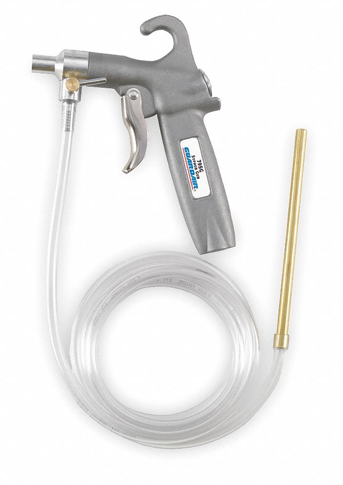 Siphon Spray Gun, 120 psi, 9 In. L