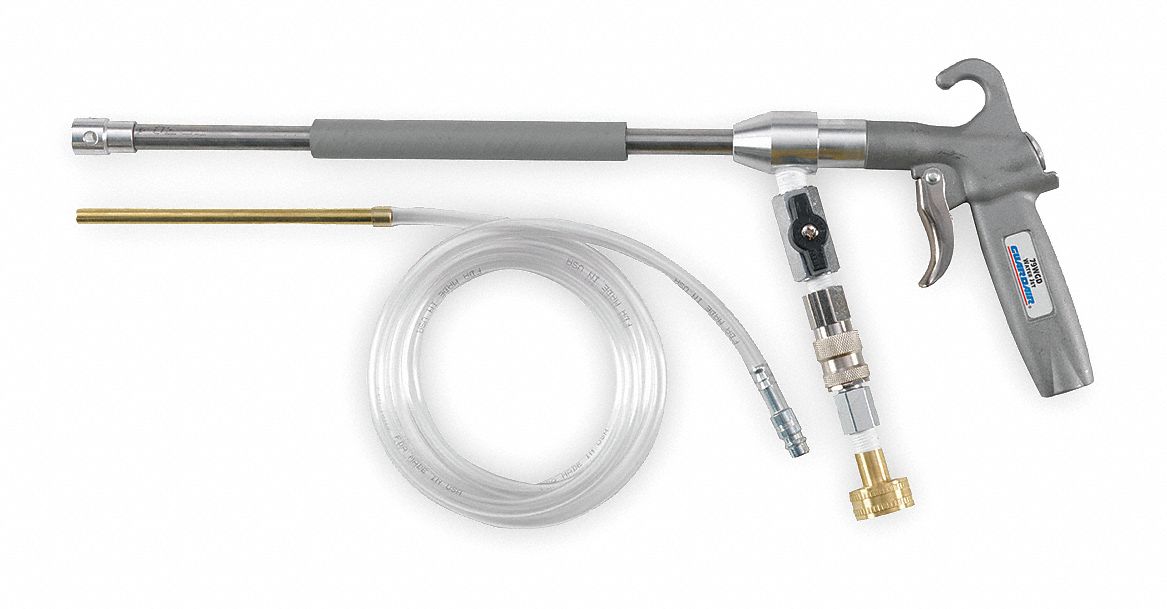 Water Jet Cleaning Air Gun, 20-1/2 In. L