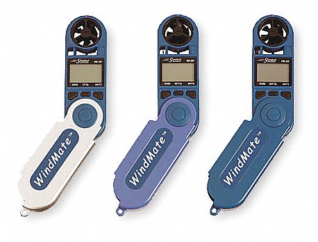Anemometer, Rotary Vane, 0.8 to 89 MPH