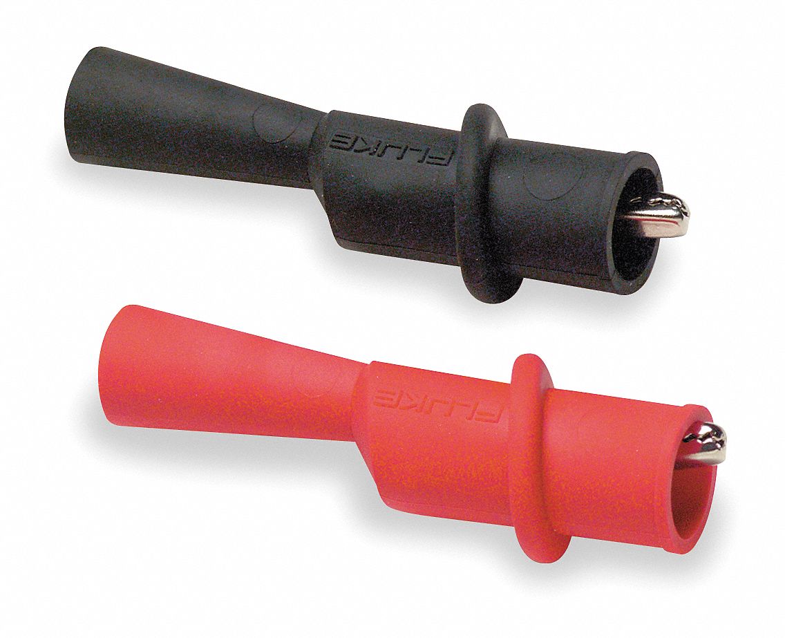 Alligator Clip, Black/Red, 10A, 1000VDC, PR