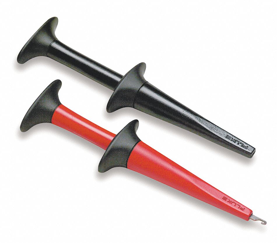 Hook Test Probes, Black/Red, 3A, 1000VDC, PR