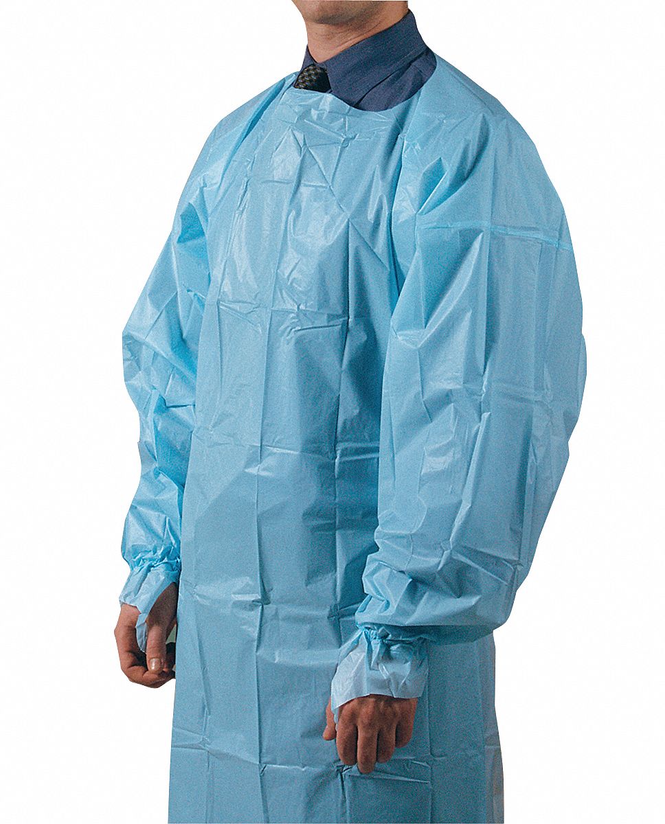 Lightweight Disposable Gown, Elastic, PK15