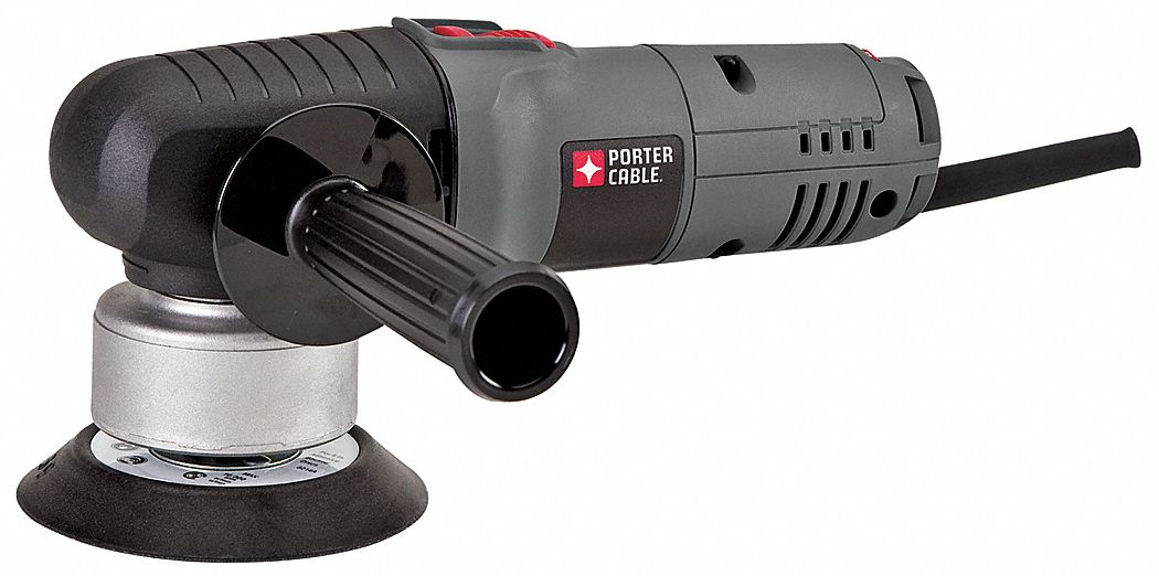 Right Angle Random Orbit Sander, 5 In Dia